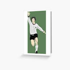 Gerd müller ist ein ehemaliger fußballspieler aus германия. Gerd Muller Art Print By Retrobol Redbubble