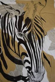 Secondary Source Observation Of A Zebra In Fine Liner Experimenting With Different Backgrounds Art Journal Backgrounds Zebra Art Gcse Art Sketchbook