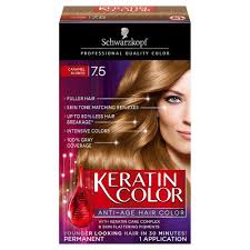 Schwarzkopf Keratin Color Anti Age Hair Color 7 5 Caramel