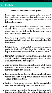 Bersikap tawadduklah dalam segala bidang pergaulan. 36 Kata Kata Bijak Imam Al Ghazali Kata Mutiara