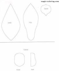 Magnolia Flower Template Flower Template Coloring Pages For Kids Magnolia Flower