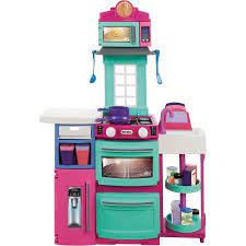 Maybe you would like to learn more about one of these? Little Tikes Cook N Store Play Kitchen With 32 Piece Accessory Play Set Pink Walmart Com Little Tikes Play Kitchen Sets Play Kitchen