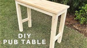 Cut the melamine to form the mold. Diy Pub Table 5 Steps Instructables