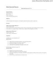 Sales Associate Resume Sample Related Cover Letter Resume Sales ...