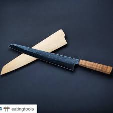 Repost Eatingtools With Repostapp As Nice As Any Piece We Ve Seen From The Very Talented Bryan Raquin 275 Kitchen Knives Japanese Cooking Knives Knife