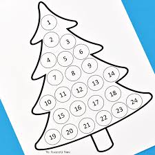 Christmas Countdown Advent Calendar Advent Calendars For Kids Christmas Tree Printable Calendar Craft