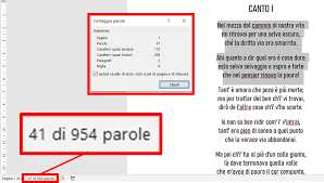 Si saltano quante pagine si vuole e si numera partendo da un numero a propria scelta. Come Contare Il Numero Di Caratteri Su Word Smartando It