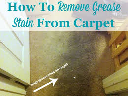 Remove oil & grease stains from stone & concrete surfaces. Home Remedy To Remove Grease From Carpet