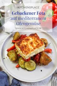 Gebackener Feta Auf Ofengemuse Rezept Rezepte Gebackener Feta Vorspeisenrezepte