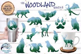 Download Woodland Clipart Bundle Forest Animals Graphic By Wispywillowdesigns Creative Fabrica Woodland Clipart Forest Animals Clip Art SVG Cut Files