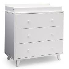 Delta Children Ava 3 Drawer Dresser With Changing Top White Walmart Com In 2020 3 Drawer Dresser Dresser Drawers Delta Children