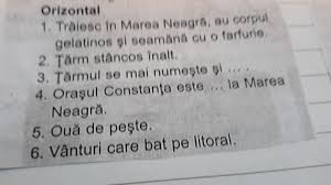 Aventuri şi distracţie la ţărmul mării negre vara 2015 începe cu o serenadă de idei de vacanţă, care mai de care mai atrăgătoare. RÄƒspundeÈ›i La IntrebÄƒri Si CompletaÈ›i 1 TrÄƒiesc In Marea NeagrÄƒ Au Corpul Gelatinos Si SeamÄƒnÄƒ Cu Brainly Ro