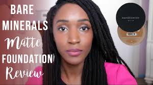 Find helpful customer reviews and review ratings for bareminerals matte spf 15 foundation, medium beige, 0.21 ounce at amazon.com. Bare Minerals Matte Foundation Review Dominique Dazz Youtube