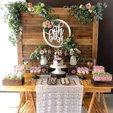 22 Bohemian Baby Shower Ideas For Free Spirited Mamas Bohemian Baby Shower Rustic Baby Shower Baby Girl Shower Themes