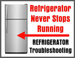 What would cause a refrigerator to stop getting cold. Refrigerator Never Stops Running Fridge Troubleshooting