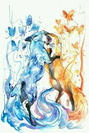 Pin By Dona George On Animals Animal Art Fantasy Art Fox Art