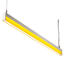 Led Linear Pendant Light Indoor Suspension Lighting Fixture Led 034 Acrylic Artistic Lamps