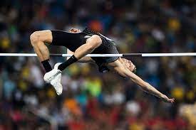 High jump definition, a field event in which athletes, using a running start, compete in jumping for height over a crossbar supported by two upright poles. Clearing The Bar The Philosophy Of The High Jump The New Yorker