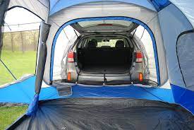 Made with your convenience and comfort in mind, this outdoor portable shelter is spacious, private, and easy to set up.compatible with all suv, cuv, and minivan makes and models, the napier sportz tent converts your vehicle into a mobile rv within minutes. Napier Outdoors 84000 Sportz Suv Tent With Screen Room Quadratec