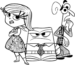 Printable inside out simple disgust coloring page coloringanddrawings.com provides you with the opportunity to color or print your inside out simple disgust drawing online for free. Coloring Pages Inside Out Print For Kids In Format A4