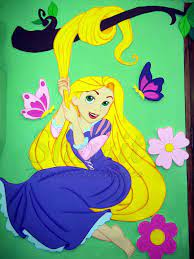 Moldes De Rapunzel Rapunzel Enredados Rapunzel Enredados