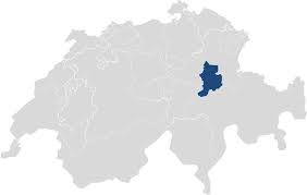 Map of switzerland, showing cantons, cantons abbreviations, and capitals (german names). File Kanton Glarus Auf Der Schweizer Karte Png Wikimedia Commons