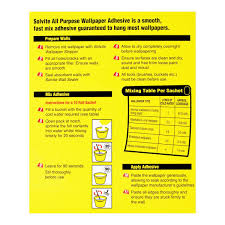 Solvite Extra Strong All Purpose Wallpaper Adhesive Carton 20 Roll 50