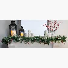 Gorgeous christmas garland for indoor or outdoor use. Belham Living Multicolor Battery Operated Frosted Cascade Christmas Garland 9 Ft Walmart Com Walmart Com