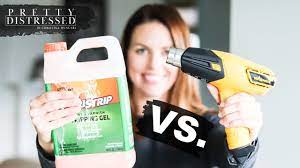 How To Remove Paint From Wood W Heat Gun Wagner Furno 300 Vs Chemical Stripper Youtube