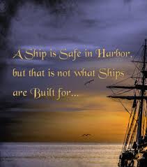 Image result for ship in the harbor is safe