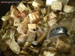 Buncis (iris serong) 100 gr. Gulai Tahu Tauco Clk