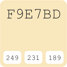 Tollens Vanille F9e7bd Hex Farbcode Schemas Farben Farbpaletten Passende Lackfarben Küche creme wandfarbe muster rosa wandfarbe küchen streichen wandfarbe schlafzimmer welche farbe farbgestaltung idee farbe neutrale farben.