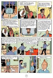 Page 7 Tintin Cartoons Series Art