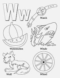 Alphabet Letter W Worksheet Printable Coloring Worksheets Alphabet Coloring Pages Letter A Coloring Pages Book Letters