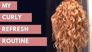 13 How I Refresh My 2b 2c Waves And Curls Second Day Curly Routine Curly Girl Method Youtube Curly Girl Method Curly Girl Curly Hair Styles Naturally