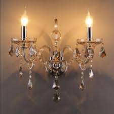 A gleaming chrome finish pairs with a white glass shade in a traditional style that fits well in a small space such as a closet. Crystal Candle Wall Lamp Led Reading Wall Light Bathroom Light Wall Sconce With Led Staircase Bedroom Lamp Candle Holder Sconces Bathroom Lighting Wall Sconces Wall Sconcelight Wall Sconce Aliexpress