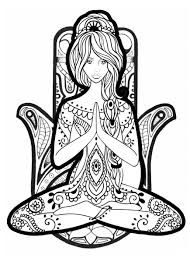 Yoga Coloring Page Difficult From The Gallery Zen Anti Stress Yoga Coloring Book Coloring Pages Zen Colors