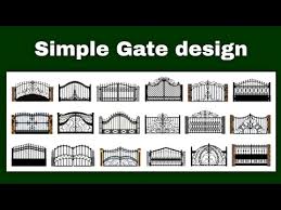 Main gate design, ms gate, ss gate, with laser model designing, steel gate, hpl gate, ms steel ss street hpl. Video Gate Design Image
