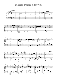 We did not find results for: Imagine Dragons Follow You Sheet Music For Piano Solo Musescore Com