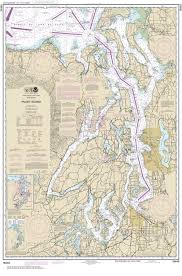 18440 Puget Sound Nautical Chart