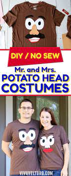 Potato,diy mrs potato head halloween costume,mrs potato head cake,mr potato head games,ms potato head,potato man,mr mrs potato head #costume #halloweencostumes #halloweencostume #costumes #doityourself #. How To Make A Toy Story Mr And Mrs Potato Head Costume Viva Veltoro