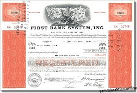 First entertainment credit union offers a wide range of services, including term savings certificates, home equity lines of credit and insurance products. First Bank System Inc U S Bancorp 8 75 Bond B Grosse Bekannte Us Bank B