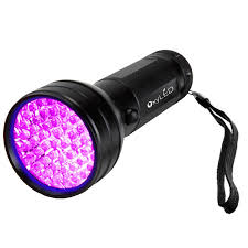 Oxyled Uv Flashlight Black Light 51 Led 395 Nm Ultraviolet Blacklight Detector For Dog Urine Pet Stains And Bed Bug Walmart Com Walmart Com