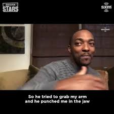 Maybe you would like to learn more about one of these? Siriusxm Anthony Mackie Got Punched By Will Smith Facebook