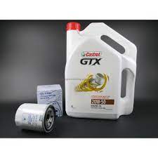 Minyak yang dibuat untuk enjin berteknologi tinggi. Castrol Gtx 20w 50 Engine Oil 4 Litres Minyak Enjin 20 50 Oil Filter For Proton Cars Minyak Hitam Shopee Malaysia