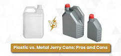 Plastic vs. Metal Jerry Cans: Pros and Cons.