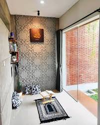 Dengan desain minimalis seperti di atas, rumahmu akan tampak modern sekaligus homey. Ruang Solat
