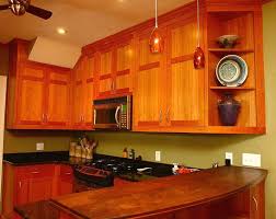 shaker style kitchen in cherry