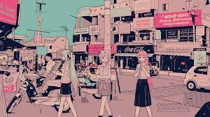 Aesthetic desktop wallpaper wallpaper pc. Anime Vintage Aesthetic Desktop Wallpaper
