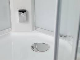Yes, steam showers are a wonderful way to relax, but there's so much more to the story. Complete Steam Shower 2 Sliding Doors And 2 Fixed Glass Panels With Overhead Shower